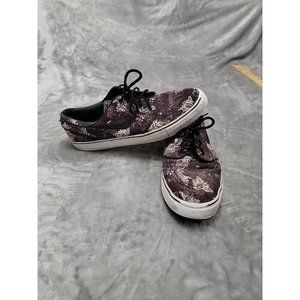 NIKE Stefan Janoski Max SB‎ Zoom Air Skateboard Sneakers Brown White Floral 12